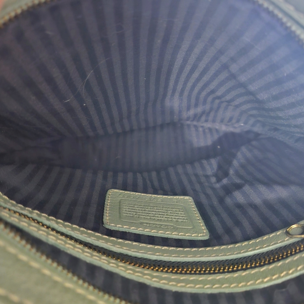 RARE Color & Italian Made - Vintage 1997 Coach Sonoma Small Bucket Bag (4907) - Picture 5 of 9